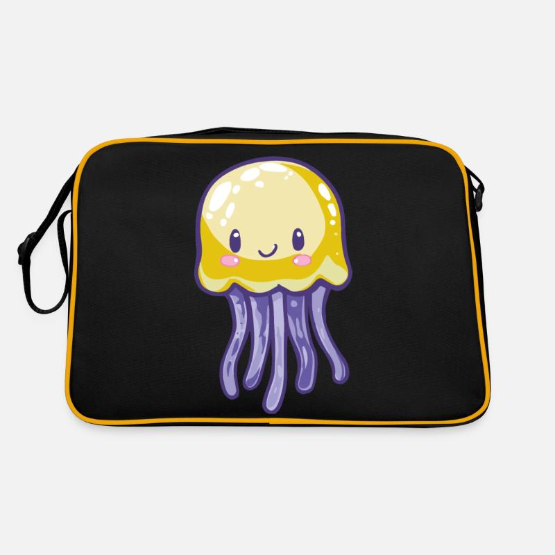 Qualle Retro Tasche