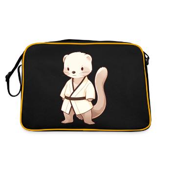 Judo Mongoose - Retro Bag - black/gold - Back