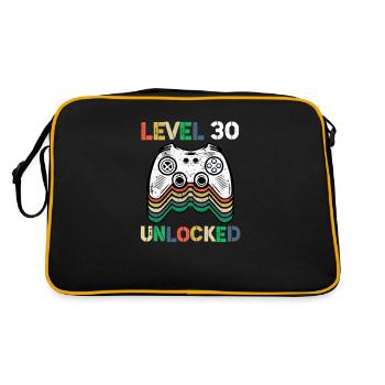 Niveau 30 débloqué - Sac Retro - noir/or - Dos