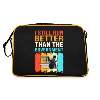 Wheelchair - Retro Bag - black/gold - Back