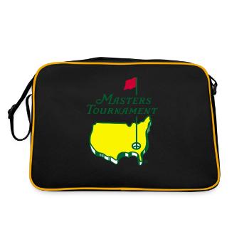 MASTERS TOURNAMENT - Sac Retro - noir/or - Dos