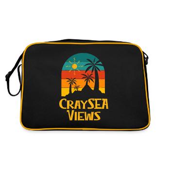 Craysea Views Beach Summer Ocean Tropical - Sac Retro - noir/or - Dos