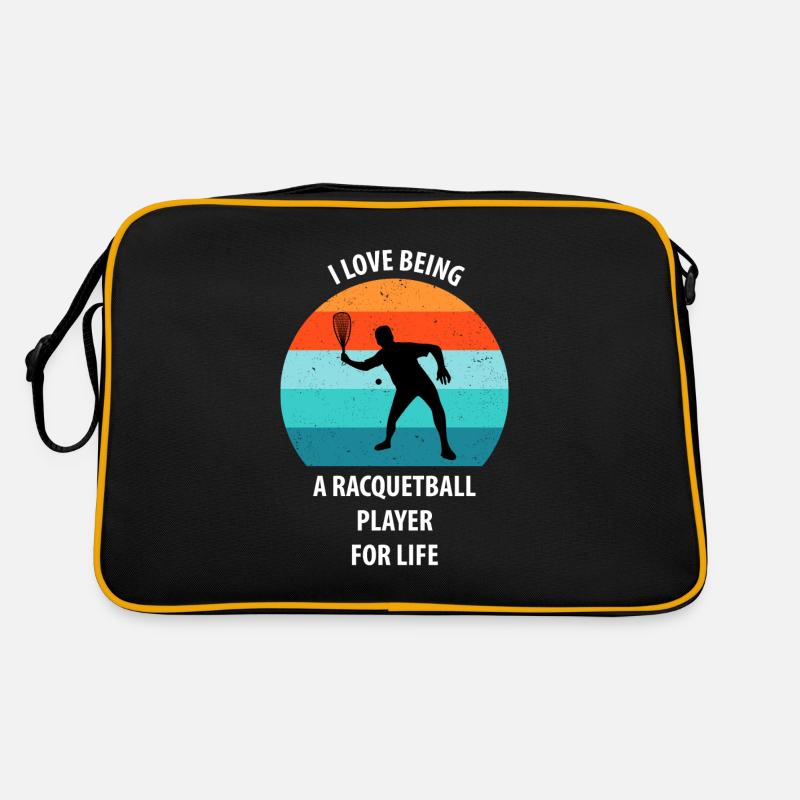 Racqueetball Retro Tasche