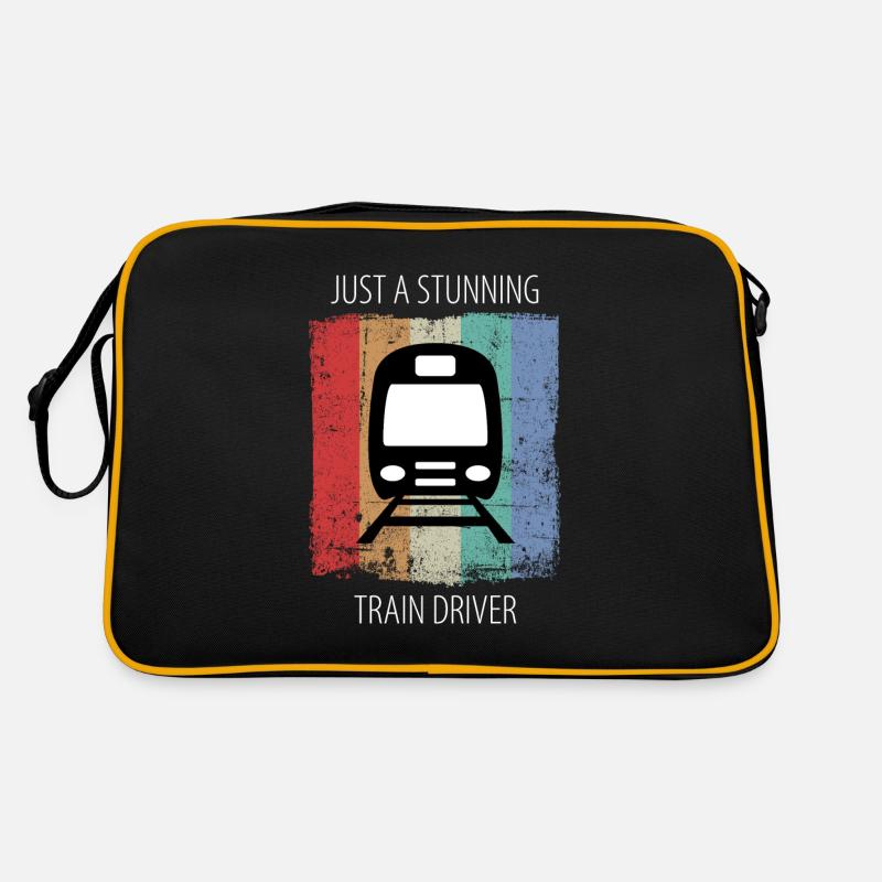 Train Chemin De Fer Cheminot Travailleurs Trains Conducteur De Train Sac Retro