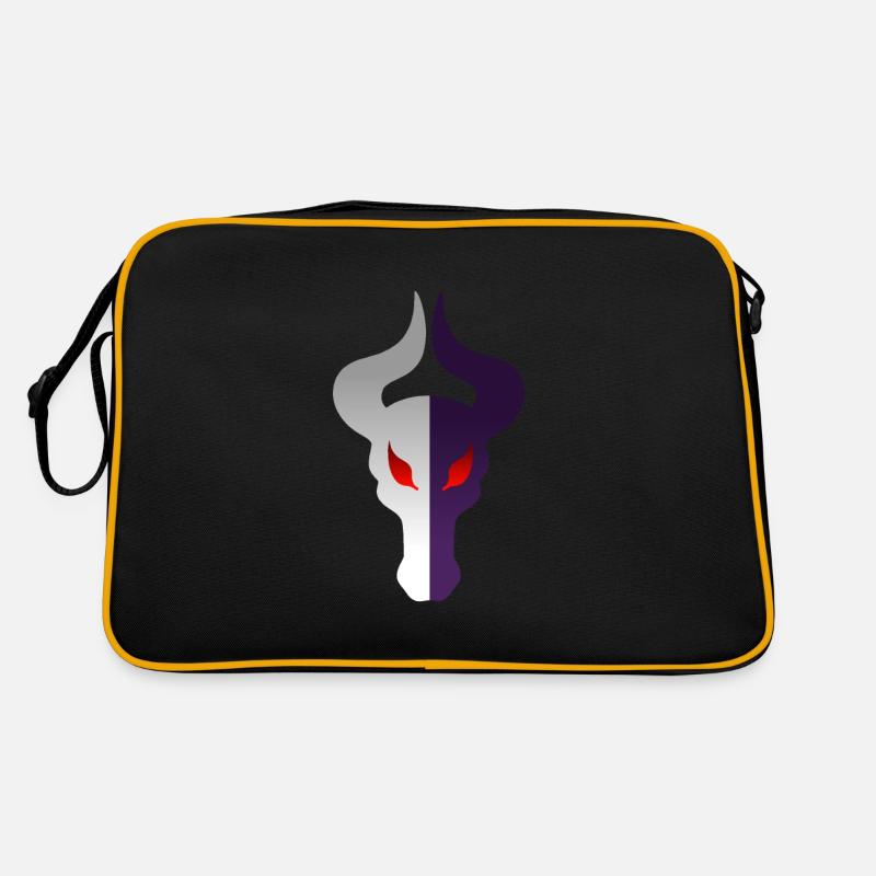 Double-sided dragon head Retro Bag