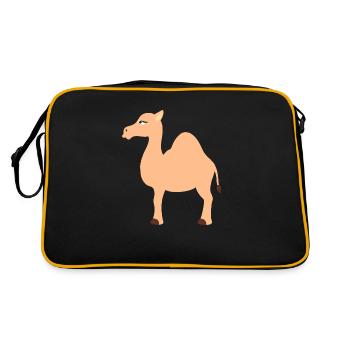 chameau - Sac Retro - noir/or - Dos