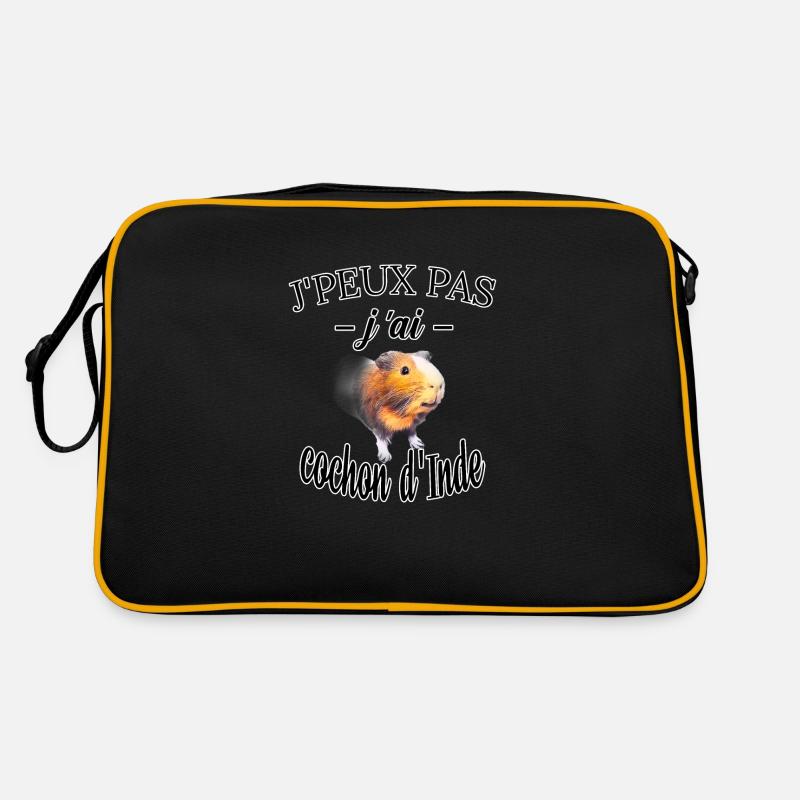 j peux pas j ai cochon d inde TEE SHIRT chonchon Sac Retro