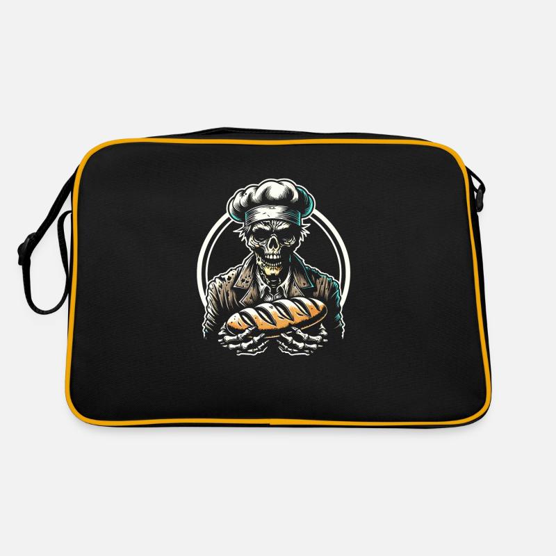 Cuisson Dead Zombie Baker Boulanger effrayant Sac Retro
