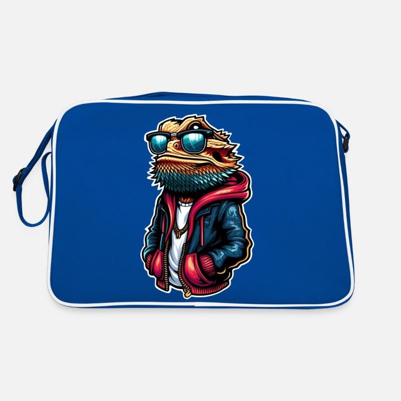 Bartagamen Retro Tasche