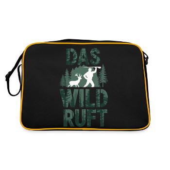 Hunter Hunting Hunting Hunting Clothing - Retro Bag - black/gold - Back