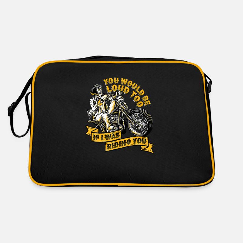 Tu serais bruyant aussi si je te conduisais Sac Retro