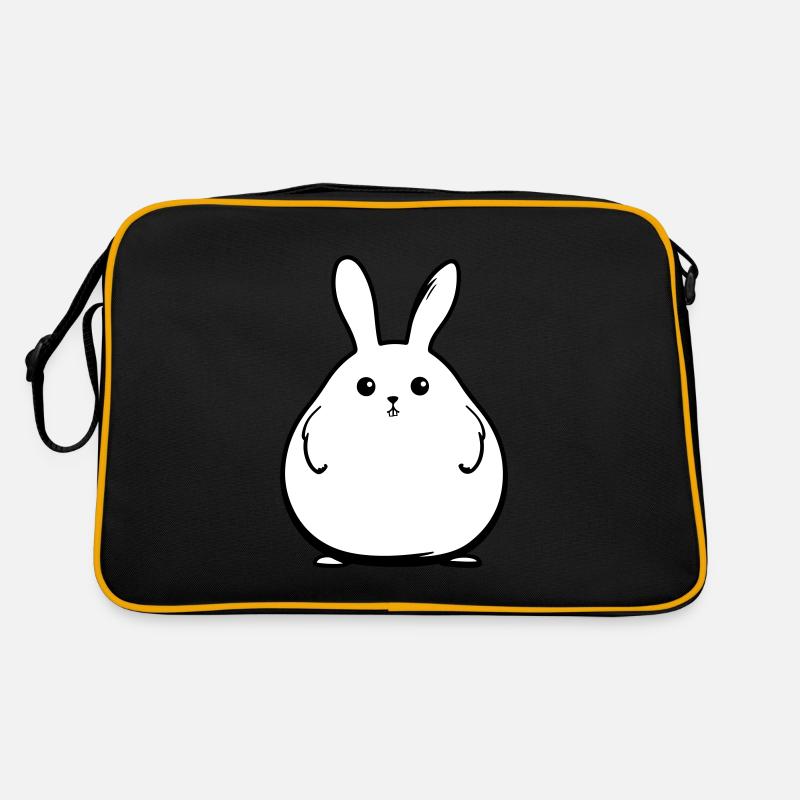 Lapin Drôle Pâques Sac Retro