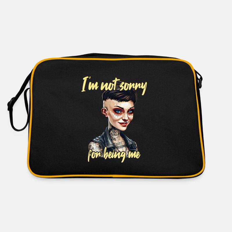 Fier de mon individualité Sac Retro