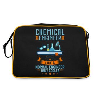Chemical Engineer Chemical Engineering Science - Retro Bag - black/gold - Back
