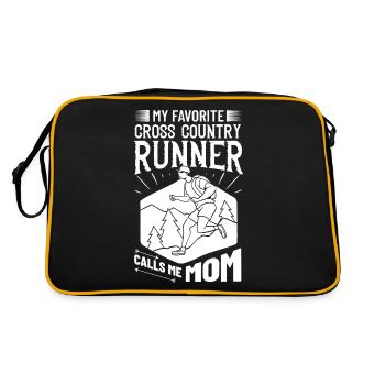 Cross Country Running Crosslauf Geländelauf Laufen - Sac Retro - noir/or - Dos