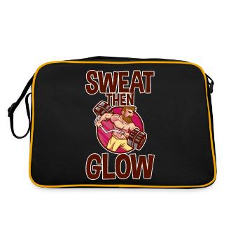 Sueur puis lueur 2 - Sac Retro - noir/or - Dos