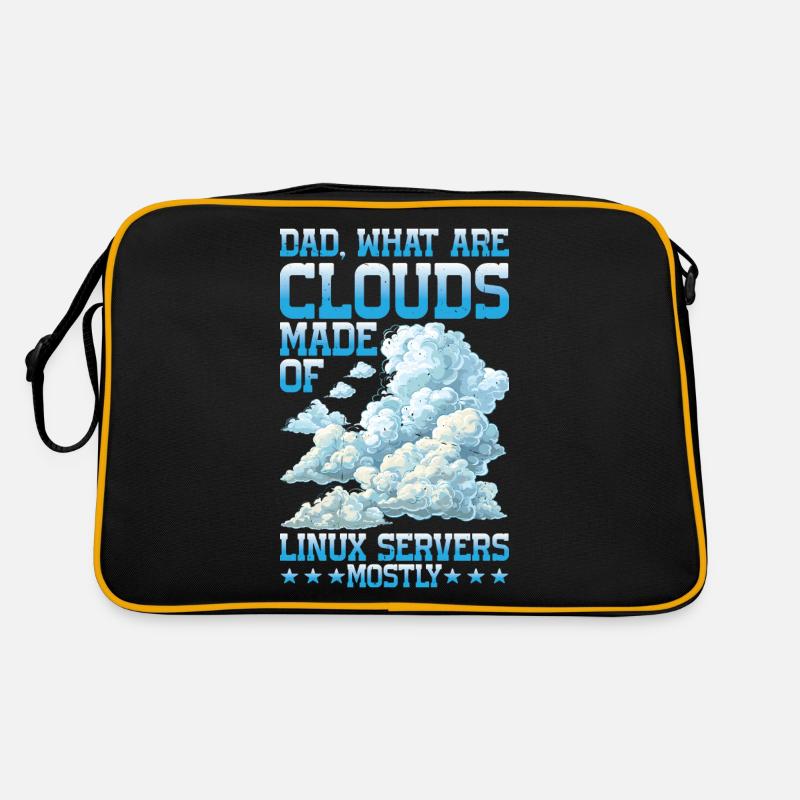 De quoi sont faits les clouds, les serveurs Linux 25 pour la plupart Sac Retro