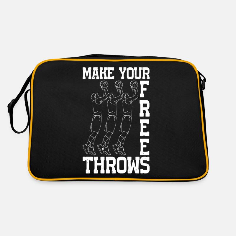 Make Your Free Throws 6 Retro Bag