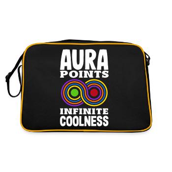 Aura Points Infini Cool Tendance Viral - Sac Retro - noir/or - Dos