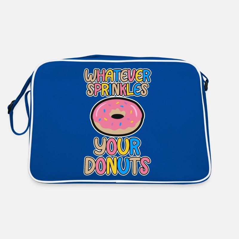 Whatever Sprinkles Your Donuts 4 Retro Tasche