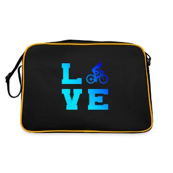 Cyclisme Vélo Homme Vélo Cyclisme - Sac Retro - noir/or - Dos