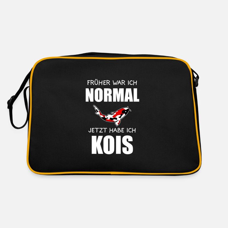 Koi Kois Koifisch Geschenk Retro Tasche