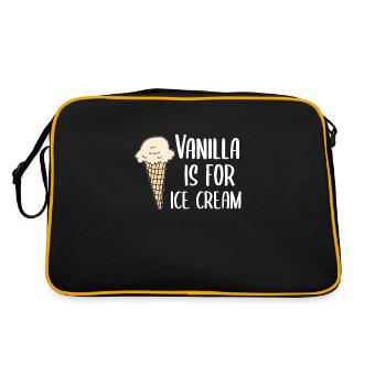 BDSM Fetish Submissive Gift - Retro Bag - black/gold - Back
