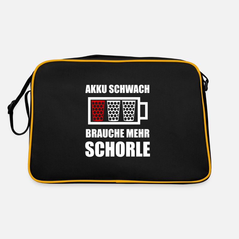 Schorle Dubbeglas Pfälzer Pälzer Geschenk Retro Tasche