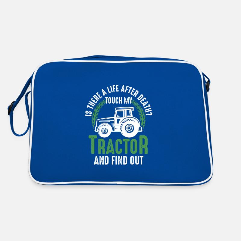 Traktor Traktoren Trecker Geschenk Retro Tasche