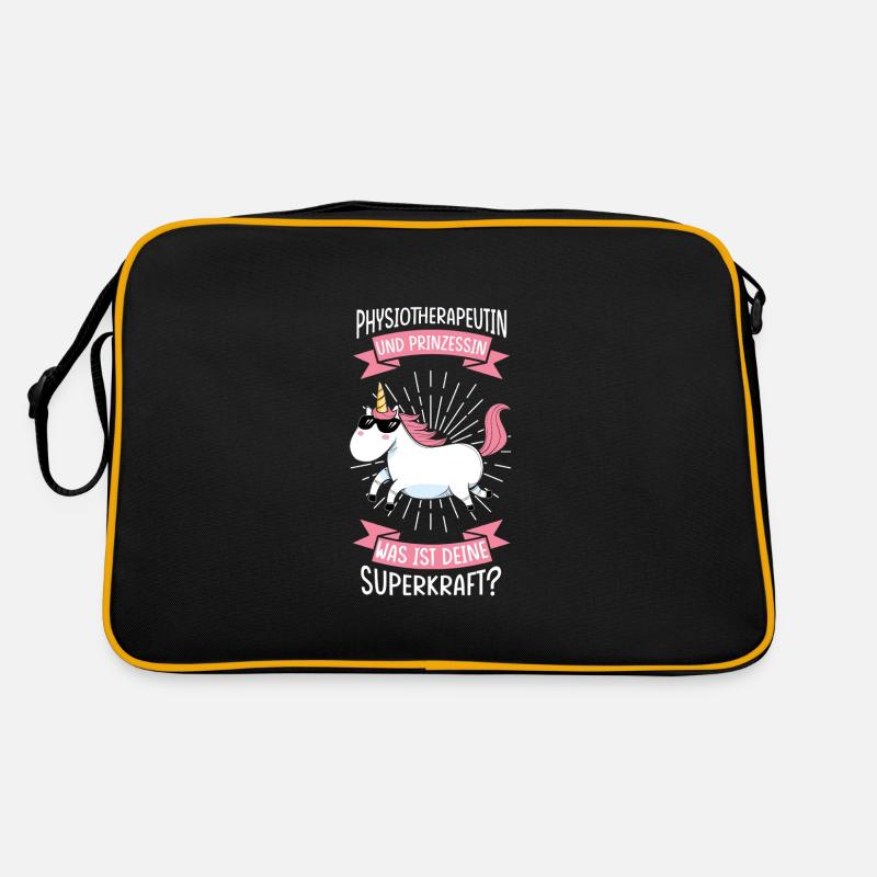 Physiotherapeutin Physiotherapie Physio Geschenk Retro Tasche