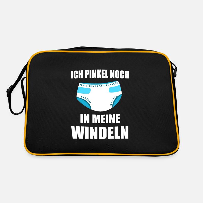 ABDL Windel Diaper Geschenk Retro Tasche
