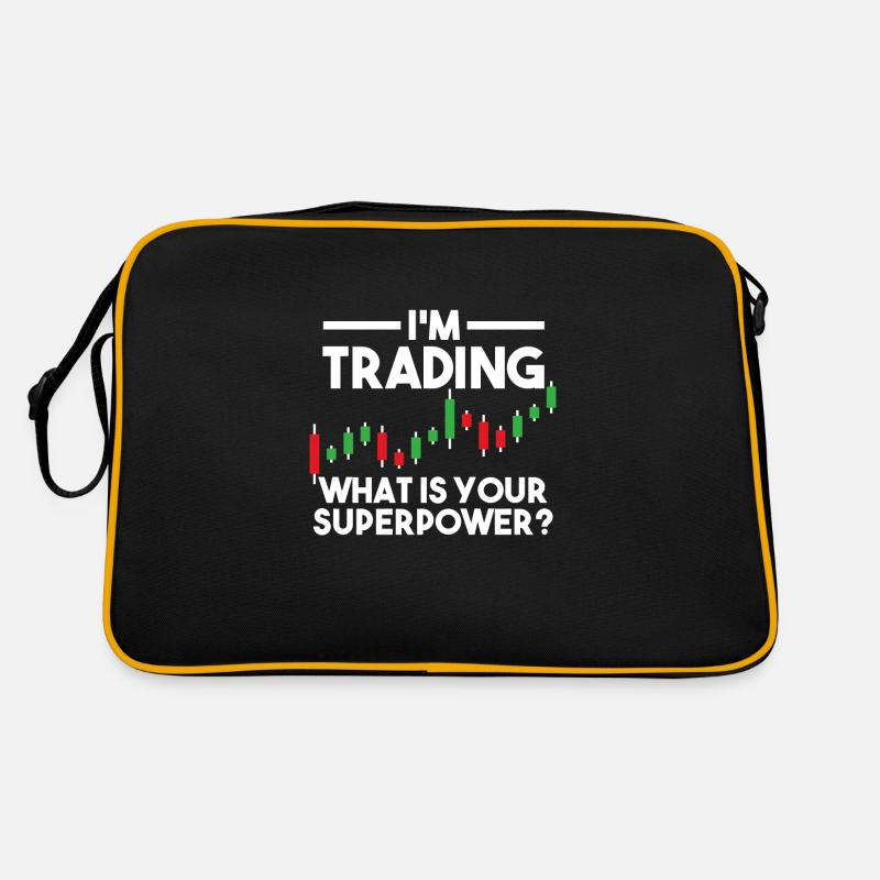 Trader Trader Investor Forex Actions Cadeau Sac Retro