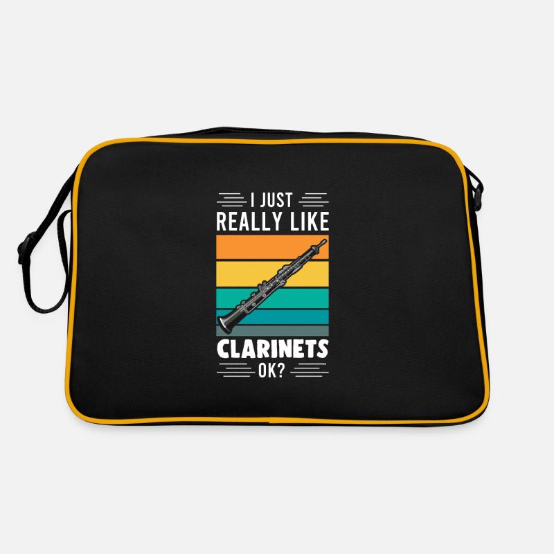 Clarinet Clarinet Clarinet Player Gift Retro Bag