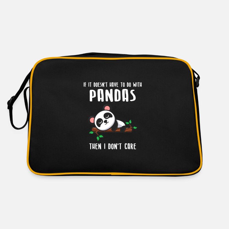 Panda Panda Pandas Gift Retro Bag