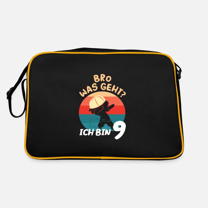 9. Geburtstag 9 Jahre Hip-Hop Geschenk Retro Tasche
