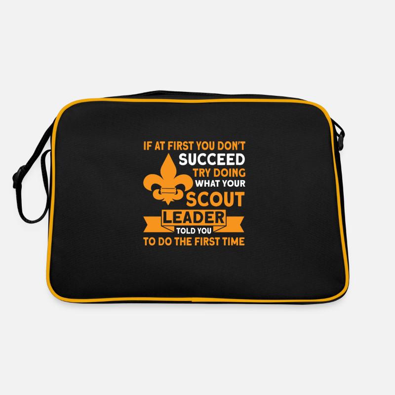 Pfadfinderführer Scout Coach Geschenk Retro Tasche