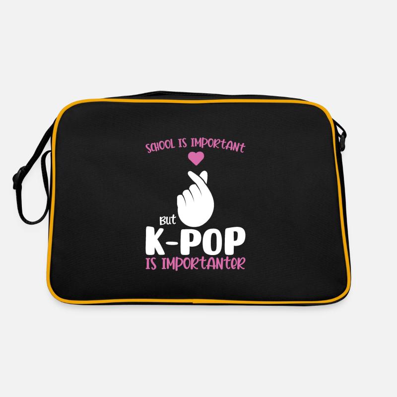 K-Pop K-Pop cadeau coréen Sac Retro