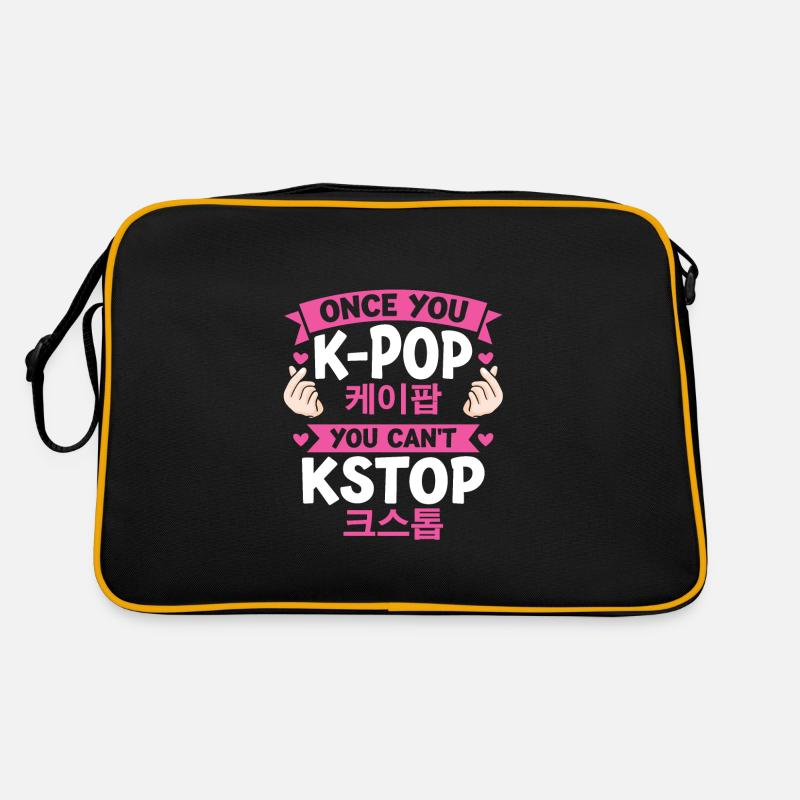 K-Pop K-Pop Cadeau coréen Sac Retro