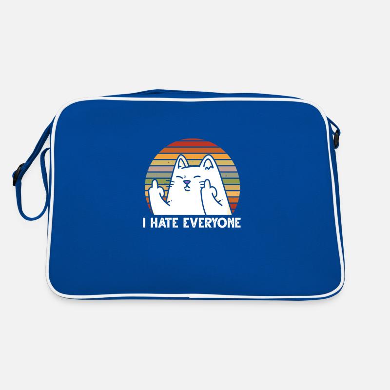 Katze Retro Katzen Goth Geschenk Retro Tasche