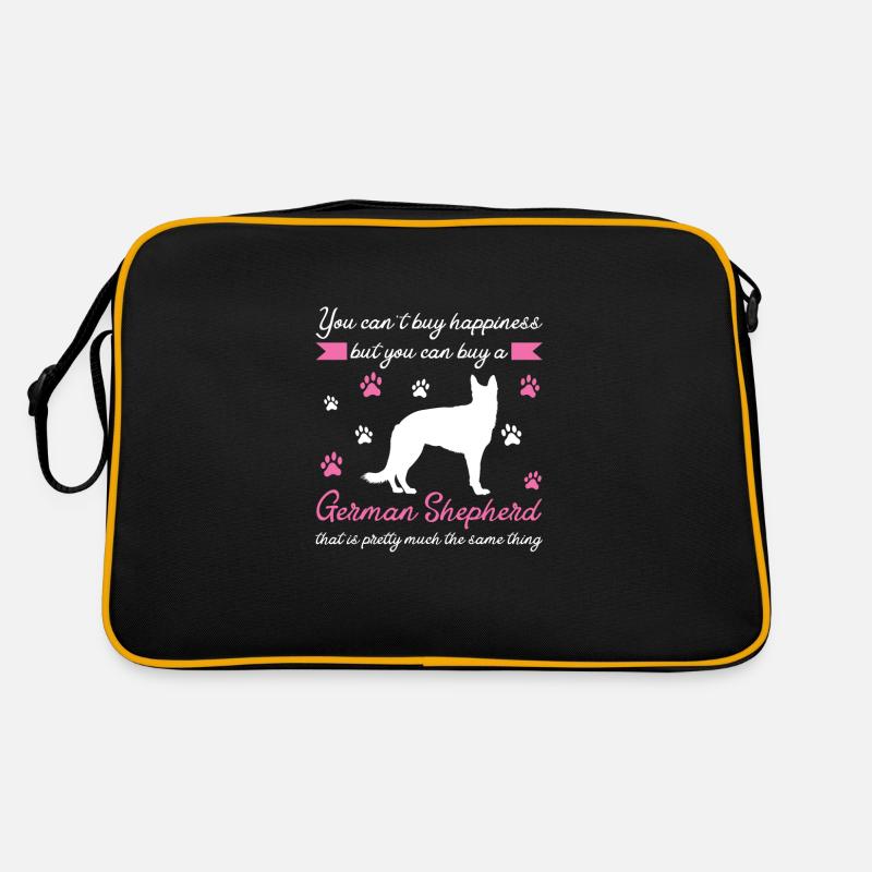 German Shepherd German Shepherd Retro Bag