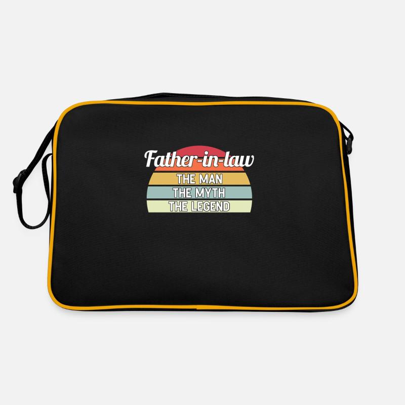 Beau-père beau-père cadeau Sac Retro