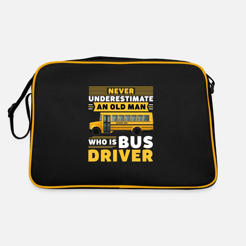 Driver Bus Driver Buses Gift Retro Bag