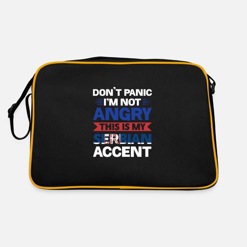 Serbie Serbe Drapeau Serbe Cadeau Sac Retro
