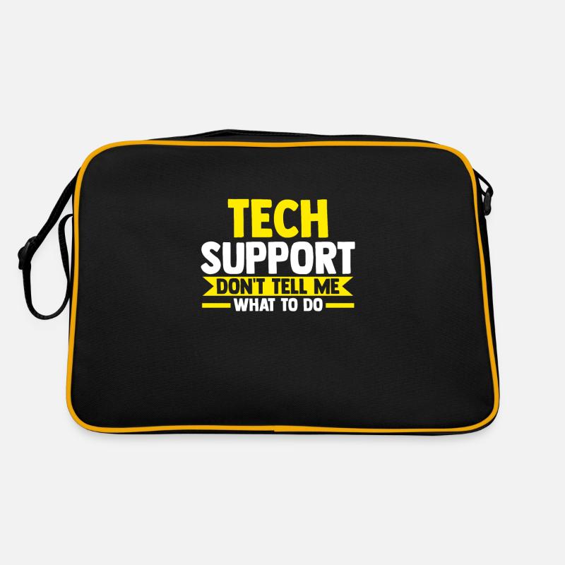Support technique Geek IT Gift Sac Retro