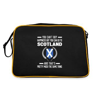 Ecosse Ecosse Cadeau - Sac Retro - noir/or - Dos