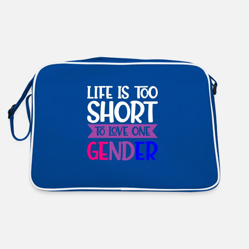 Bisexuel Bisexuel Drapeau LGBT Sac Retro
