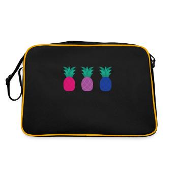 Bisexual Pineapple Bisexual Pineapple - Retro Bag - black/gold - Back