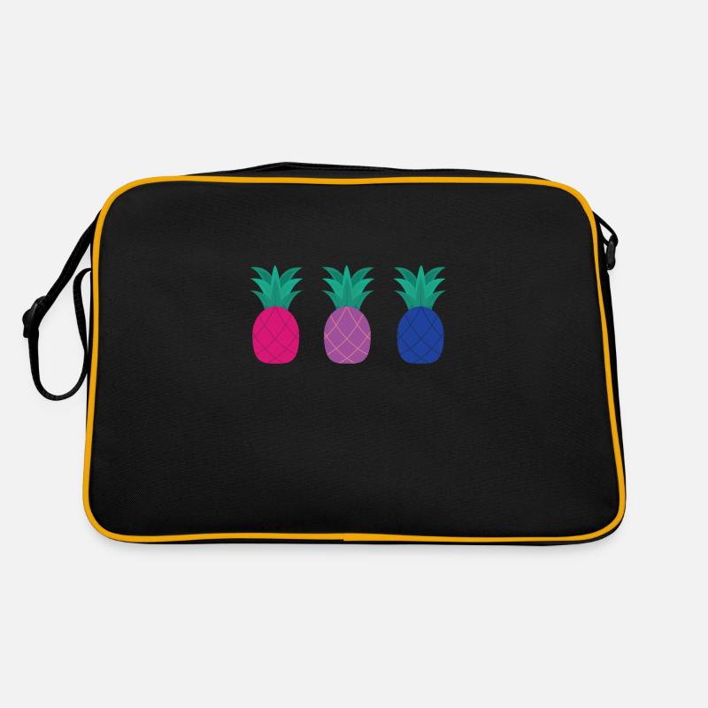 Bisexual Pineapple Bisexual Pineapple Retro Bag