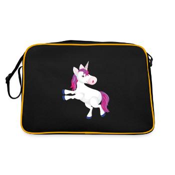 Bisexual Unicorn Bisexual - Retro Bag - black/gold - Back