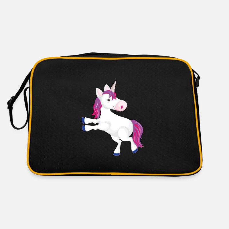 Bisexual Unicorn Bisexual Retro Bag